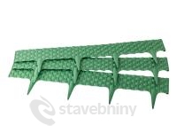 Gardenplast Rattan palisade zahradn obrubnk 240 cm zelen