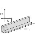 Armstrong obvodov L profil 19x24x3000mm - T1924HD