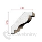 Dekora Stuck - podsten msa 2000x300x300mm . 316030