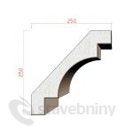 Dekora Stuck - podsten msa 2000x250x250mm . 316060