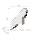 Dekora Stuck - podsten msa 2000x320x250mm . 316100