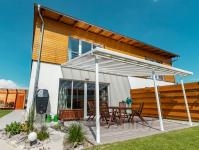 Gutta Terrassendach Original hlinkov pergola 3,06x4,06m - bl