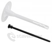 TopKraft FI-10x160P talířová hmoždinka s plastovým trnem - ABCDE