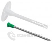 TopKraft FI-10x180M talířová hmoždinka s ocelovým trnem - ABCDE