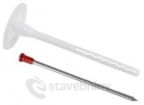 TopKraft FI-10x220ML talířová hmoždinka s ocelovým trnem - BCDE