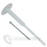 TopKraft TK-PPV-08x280 talířová hmoždinka s ocelovým trnem - ABCE