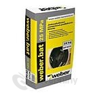 weber.bat jemn potr 25 MPa - jemn jednoslokov cementov podlahov hmota 25 kg